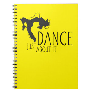 Funny Message - Just Dance about It 1 Notizblock