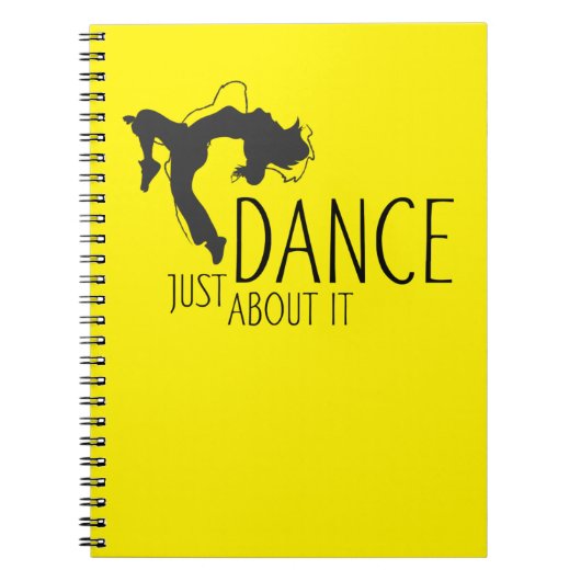 Funny Message - Just Dance about It 1 Notizblock (Vorderseite)