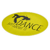 Funny Message - Just Dance about It 1 Schneidebrett (Ecke)