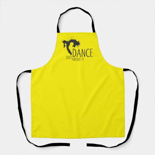 Funny Message - Just Dance about It 1 Schürze (Vorderseite)