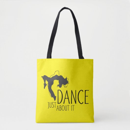 Funny Message - Just Dance about It 1 Tasche (Vorderseite)
