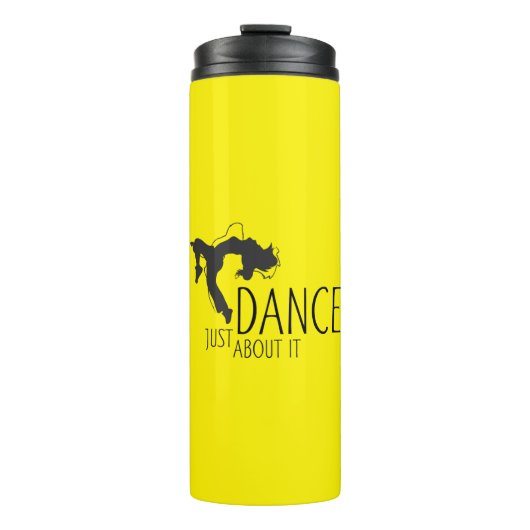 Funny Message - Just Dance about It 1 Thermosbecher (Vorderseite)