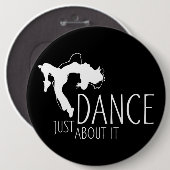 Funny Message - Just Dance About It 2 Button (Vorne & Hinten)