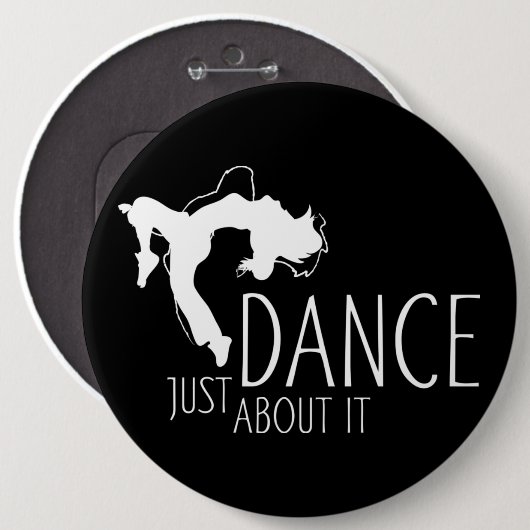 Funny Message - Just Dance About It 2 Button (Vorne & Hinten)