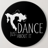 Funny Message - Just Dance About It 2 Button (Vorderseite)