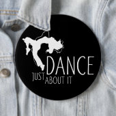 Funny Message - Just Dance About It 2 Button (Beispiel)