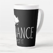 Funny Message - Just Dance About It 2 Milchtasse (Rechte Ecke)