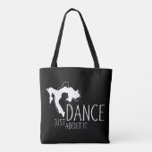 Funny Message - Just Dance About It 2 Tasche (Rückseite)