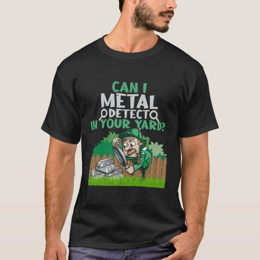 Funny Metal Detecti in Ihrer Liebe Metal Detecti T-Shirt (Vorderseite)