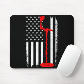 Funny Metal Detecting Design For Men Women Metal D Mousepad (Mit Mouse)