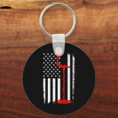 Funny Metal Detecting Design For Men Women Metal D Schlüsselanhänger (Vorderseite)