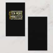 Funny Metal Detection Schatzsucher Hobby Visitenkarte (Vorne/Hinten)