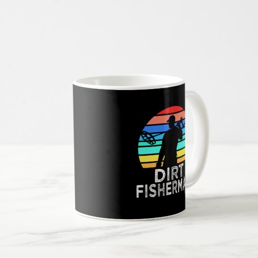 Funny Metal Detector Hobby Gift Kaffeetasse (VorderseiteRechts)