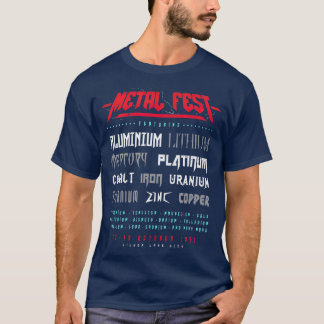 Funny Metal Fest Puns T-Shirt