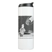 Funny Meteor Hitting Earth Desaster Thermosbecher (Nach links gedreht)