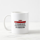 Funny Meteorologe .. Sehr unwahrscheinlich Kaffeetasse (Links)