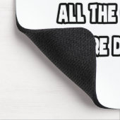 Funny Meteorologe Shirts und Geschenke Mousepad (Ecke)