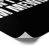 Funny Mewing Design Mewing Technik kann nicht rede Poster (Ecke)