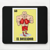 Funny Mexic Boxing Design - El Boxeador 1 Mousepad (Vorne)