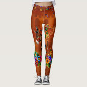 Funny mexican cactus leggings (Vorderseite)