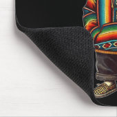 Funny Mexican Cat Sombrero Baja Cinco De Mayo Cat Mousepad (Ecke)