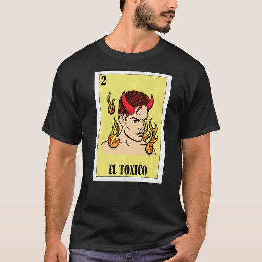 Funny Mexican Design - El Toxico Premium T-Shirt (Vorderseite)