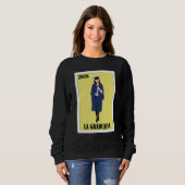 Funny Mexican Design for Graduation - La Graduada Sweatshirt (Vorne ganz)