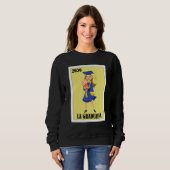 Funny Mexican Design for Graduation - La Graduada Sweatshirt (Vorne ganz)