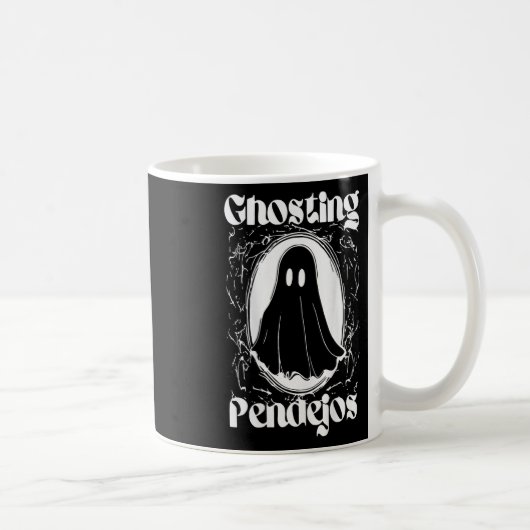 Funny Mexican Ghost Halloween Ghosting Pendejos On Kaffeetasse (Rechts)