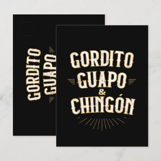  Funny Mexican in Spanish Einladungspostkarte