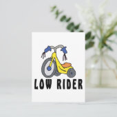 Funny Mexican Low Rider Postkarte (Stehend Vorderseite)