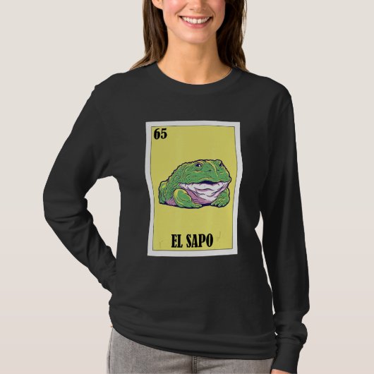 Funny Mexican Nickname Toad - El Sapo T-Shirt (Vorderseite)