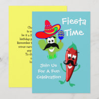 Funny Mexican Style Fiesta Party
