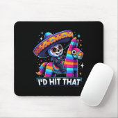 Funny mexikanischen Party Pinatas Id treffen, dass Mousepad (Mit Mouse)
