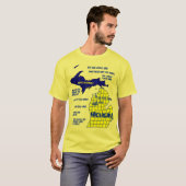 Funny Michigan Kartendesign T-Shirt (Vorne ganz)
