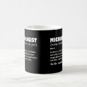 Funny Microbiologe Definition Kaffeetasse (Mittel)