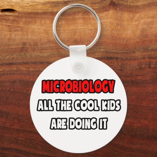 Funny Microbiologist Shirts und Geschenke Schlüsselanhänger (Vorderseite)