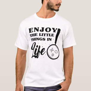 Funny Microscope, Mikrobiologen, Biologie-Nerd T-Shirt