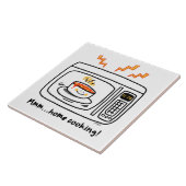 Funny Microwave Zuhause Cooking Fliese (Seite)