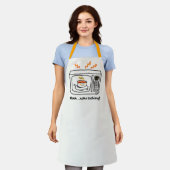 Funny Microwave Zuhause Cooking Schürze (Getragen)
