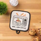 Funny Microwave Zuhause Cooking Topflappen (Oben Unten)
