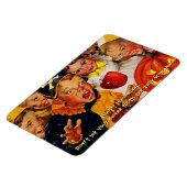 Funny Mid Century Halloween Sweet Tooth Magnet (Linke Seite)