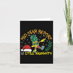 Funny Mid-year Report Christmas im Juli Summer Chr Karte