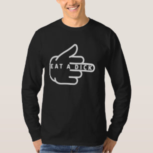 Funny Middle Finger F U Drehe du ab Joke for Adu T-Shirt