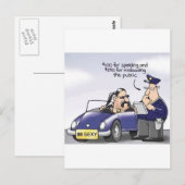 Funny Midlife Crisis Postkarte (Vorne/Hinten)