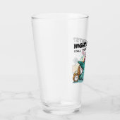 Funny Midnight Cardio Glass Cup Glas (Rechts)