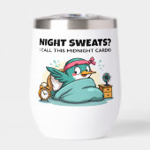 Funny Midnight Cardio Tumbler (Vorderseite)