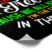 Funny Might As Well Sleep Under The Tree Christmas Poster (Ecke)