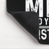 Funny Mike If At First You Don't Succeed Try Doing Mousepad (Ecke)