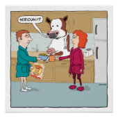 Funny Milde die Kuh Poster (Vorderseite)